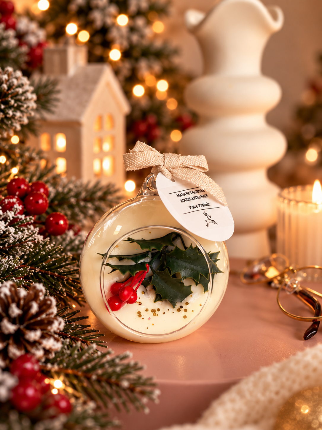Petite boule parfumée de Noël