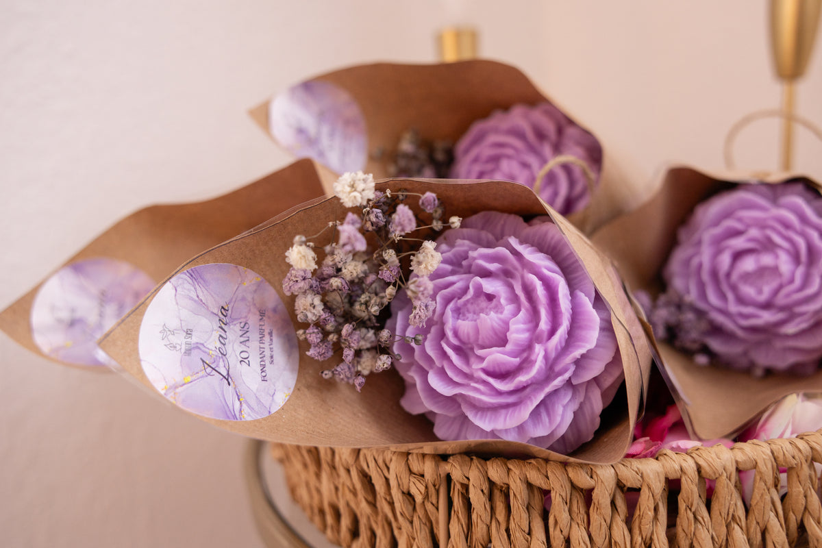 Pivoine parfumées personnalisées