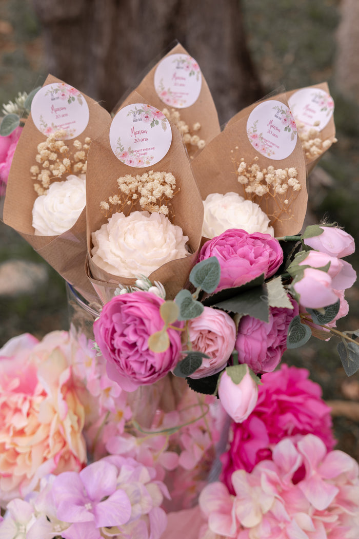 Pivoine parfumées personnalisées