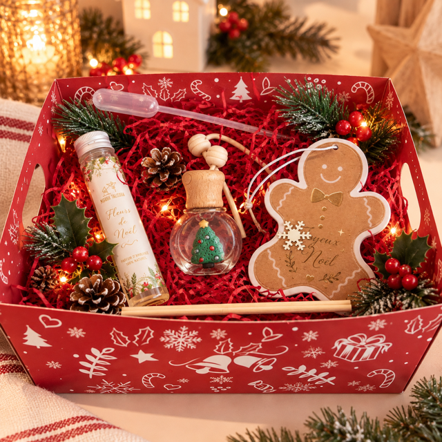 Coffret de voiture spécial Noël