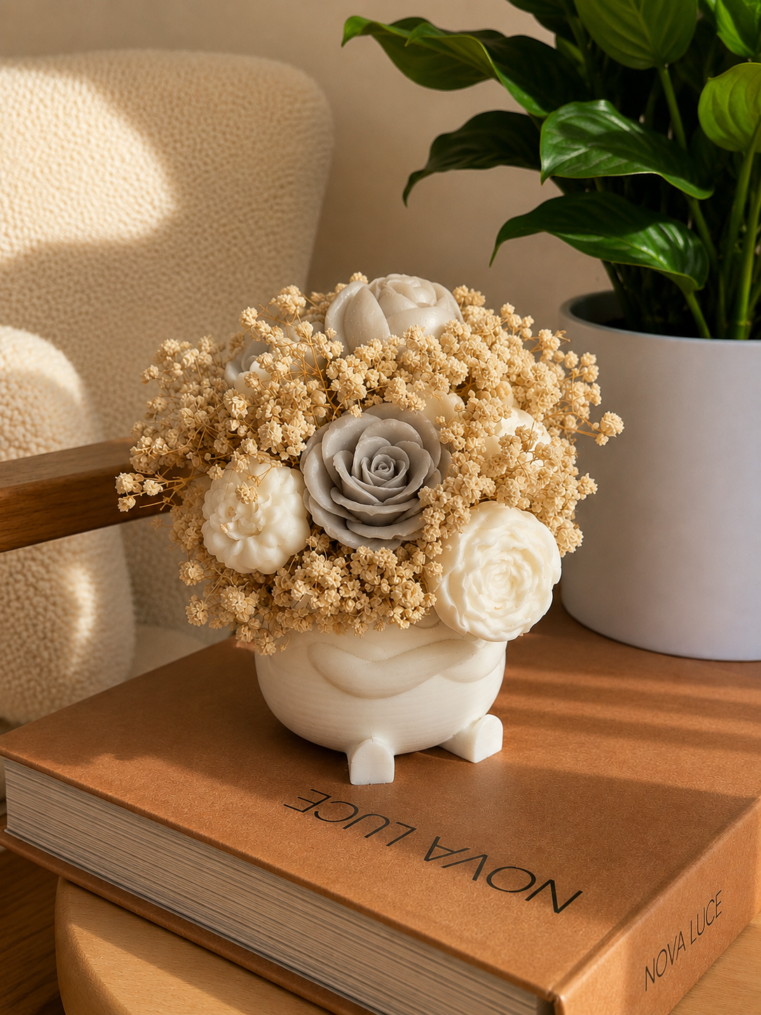 Compo florale parfumée Bonhomme