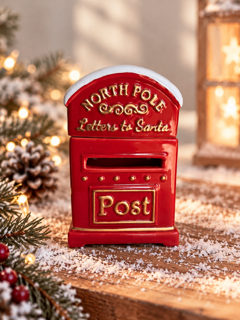 Brûleur de  NOEL Rouge boite aux lettres