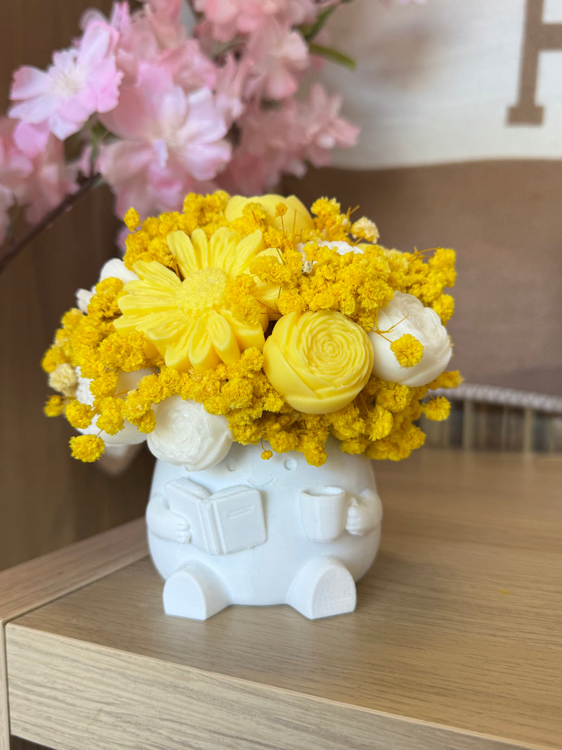 Compo florale parfumée Bonhomme