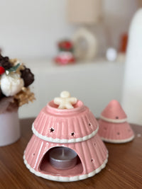 Brûleur sapin rose