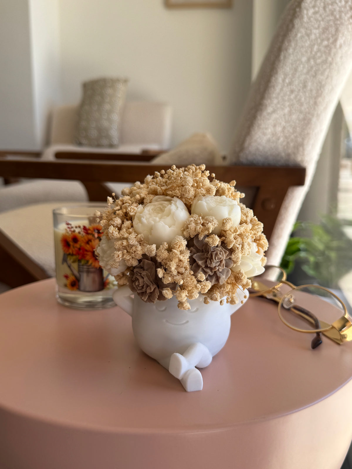 Compo florale parfumée Bonhomme