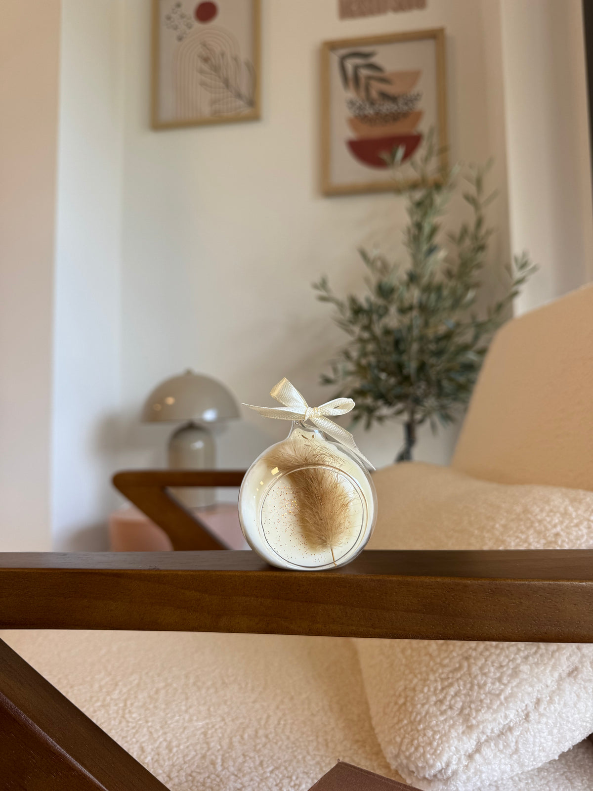 Petite boule parfumée sucre doré